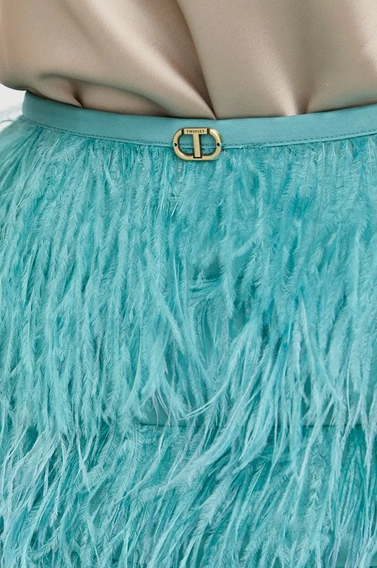 Γυναικεία Φούστες Φούστα Twinset τιρκουάζ, 6 Γυναικεία Φούστες Φούστα Twinset τιρκουάζ, - Image 4