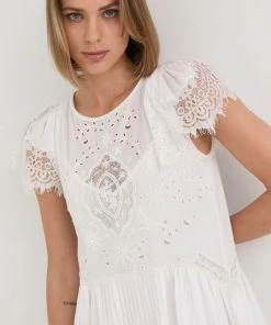 Γυναικεία Φορέματα Βαμβακερό φόρεμα Twinset άσπρο, -Twinset Κατάστημα unnamed file 2189