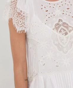 Γυναικεία Φορέματα Βαμβακερό φόρεμα Twinset άσπρο, -Twinset Κατάστημα unnamed file 2190