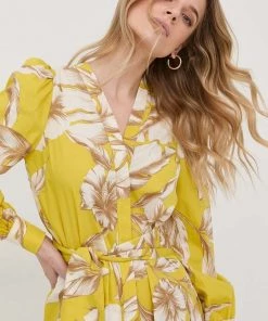 Γυναικεία Φορέματα Βαμβακερό φόρεμα Twinset κίτρινο, 11 Γυναικεία Φορέματα Βαμβακερό φόρεμα Twinset κίτρινο, -Twinset Κατάστημα unnamed file 2195