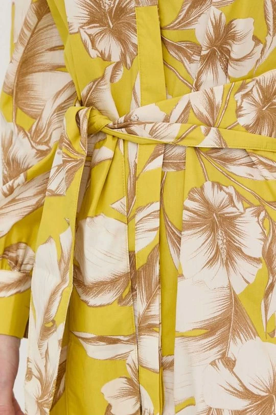 Γυναικεία Φορέματα Βαμβακερό φόρεμα Twinset κίτρινο, 8 Γυναικεία Φορέματα Βαμβακερό φόρεμα Twinset κίτρινο, - Image 6