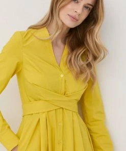 Γυναικεία Φορέματα Φόρεμα Twinset κίτρινο, -Twinset Κατάστημα unnamed file 2201