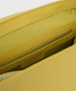 Γυναικεία Τσάντες Shopper και Tote Δερμάτινη τσάντα Twinset κίτρινο -Twinset Κατάστημα unnamed file 2218