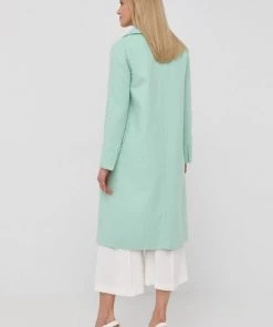 Γυναικεία Παλτά Μάλλινο παλτό Twinset τιρκουάζ, 10 Γυναικεία Παλτά Μάλλινο παλτό Twinset τιρκουάζ, -Twinset Κατάστημα unnamed file 2250