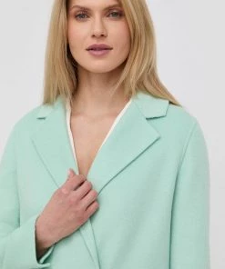 Γυναικεία Παλτά Μάλλινο παλτό Twinset τιρκουάζ, 13 Γυναικεία Παλτά Μάλλινο παλτό Twinset τιρκουάζ, -Twinset Κατάστημα unnamed file 2253