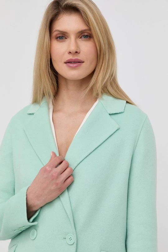 Γυναικεία Παλτά Μάλλινο παλτό Twinset τιρκουάζ, 8 Γυναικεία Παλτά Μάλλινο παλτό Twinset τιρκουάζ, - Image 6