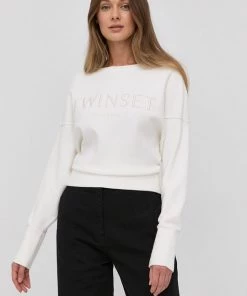 Γυναικεία Χωρίς φερμουάρ Πουλόβερ Twinset χρώμα: μπεζ,