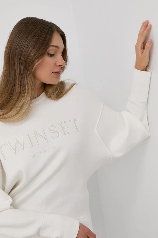 Γυναικεία Χωρίς φερμουάρ Πουλόβερ Twinset χρώμα: μπεζ, 6 Γυναικεία Χωρίς φερμουάρ Πουλόβερ Twinset χρώμα: μπεζ, - Image 4