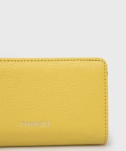 Γυναικεία Πορτοφόλια Πορτοφόλι Twinset χρώμα: κίτρινο -Twinset Κατάστημα unnamed file 2275