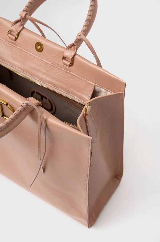 Γυναικεία Τσάντες Shopper και Tote Δερμάτινη τσάντα Twinset ροζ 7 Γυναικεία Τσάντες Shopper και Tote Δερμάτινη τσάντα Twinset ροζ - Image 5