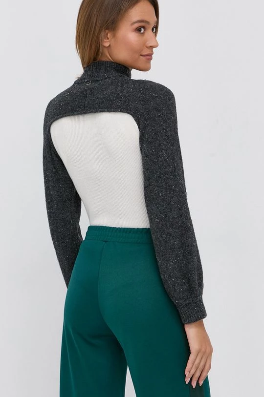 Γυναικεία Χωρίς φερμουάρ Μάλλινο πουλόβερ Twinset χρώμα: κρεμ 6 Γυναικεία Χωρίς φερμουάρ Μάλλινο πουλόβερ Twinset χρώμα: κρεμ - Image 4