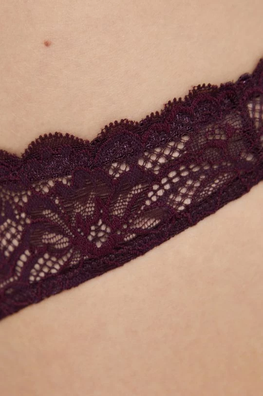 Γυναικεία Σλιπ Στρίνγκ Twinset μωβ ροζ 6 Γυναικεία Σλιπ Στρίνγκ Twinset μωβ ροζ - Image 4