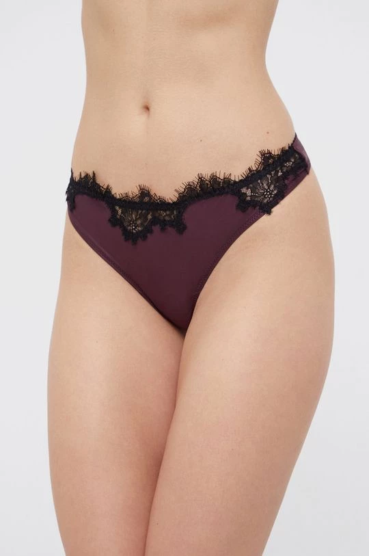 Γυναικεία Σλιπ Βραζιλιάνικο στρίνγκ Twinset κρεμ 3 Γυναικεία Σλιπ Βραζιλιάνικο στρίνγκ Twinset κρεμ