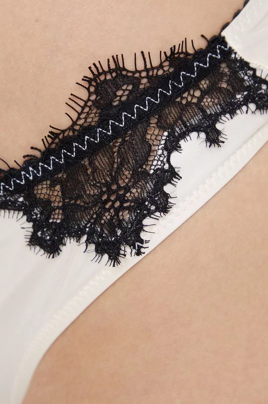 Γυναικεία Σλιπ Βραζιλιάνικο στρίνγκ Twinset κρεμ 6 Γυναικεία Σλιπ Βραζιλιάνικο στρίνγκ Twinset κρεμ - Image 4