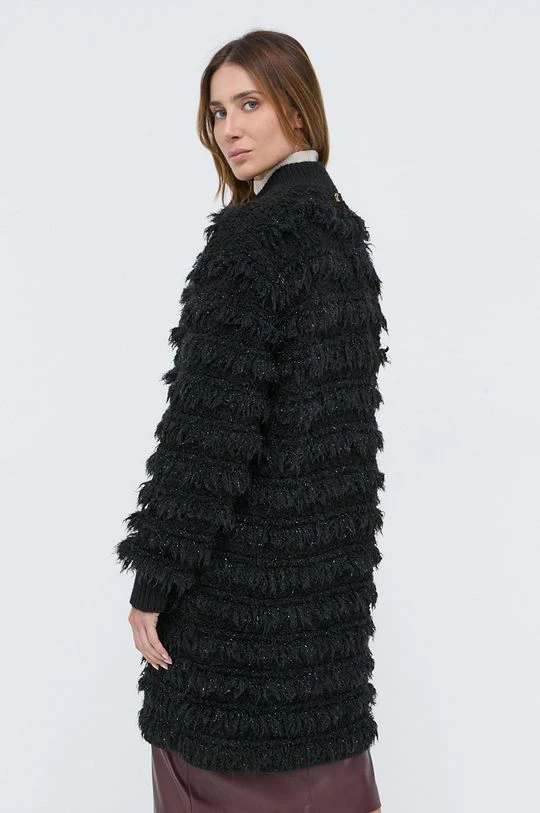 Γυναικεία Με φερμουάρ Πλεκτή ζακέτα Twinset χρώμα: μαύρο 5 Γυναικεία Με φερμουάρ Πλεκτή ζακέτα Twinset χρώμα: μαύρο - Image 3