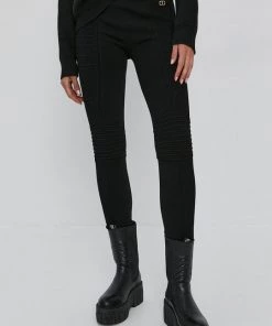 Γυναικεία Υφασμάτινα Twinset - Παντελόνι μαύρο