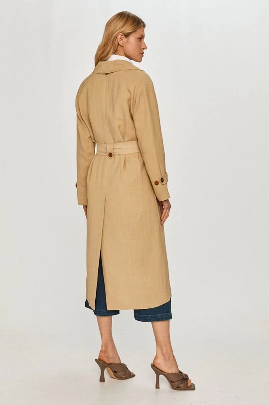 Γυναικεία Παλτά Twinset - Καμπαρντίνα χρώμα της άμμου 5 Γυναικεία Παλτά Twinset - Καμπαρντίνα χρώμα της άμμου - Image 3