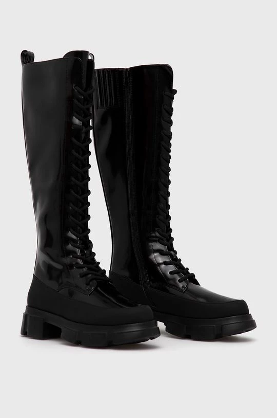 Γυναικεία Μπότες Twinset χρώμα: μαύρο 4 Γυναικεία Μπότες Twinset χρώμα: μαύρο - Image 2