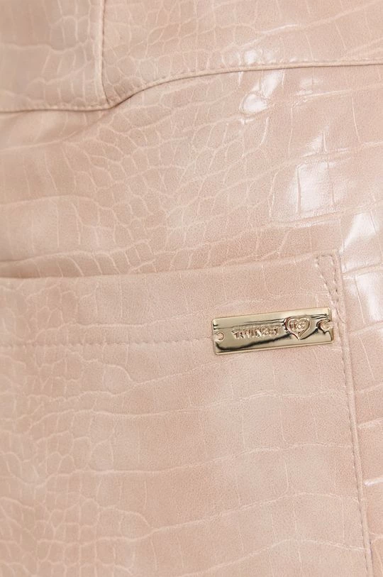 Γυναικεία Υφασμάτινα Παντελόνι Twinset χρώμα: διάφανο 7 Γυναικεία Υφασμάτινα Παντελόνι Twinset χρώμα: διάφανο - Image 5