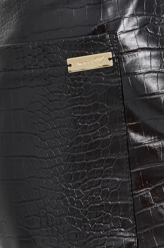 Γυναικεία Υφασμάτινα Παντελόνι Twinset χρώμα: μαύρο 7 Γυναικεία Υφασμάτινα Παντελόνι Twinset χρώμα: μαύρο - Image 5