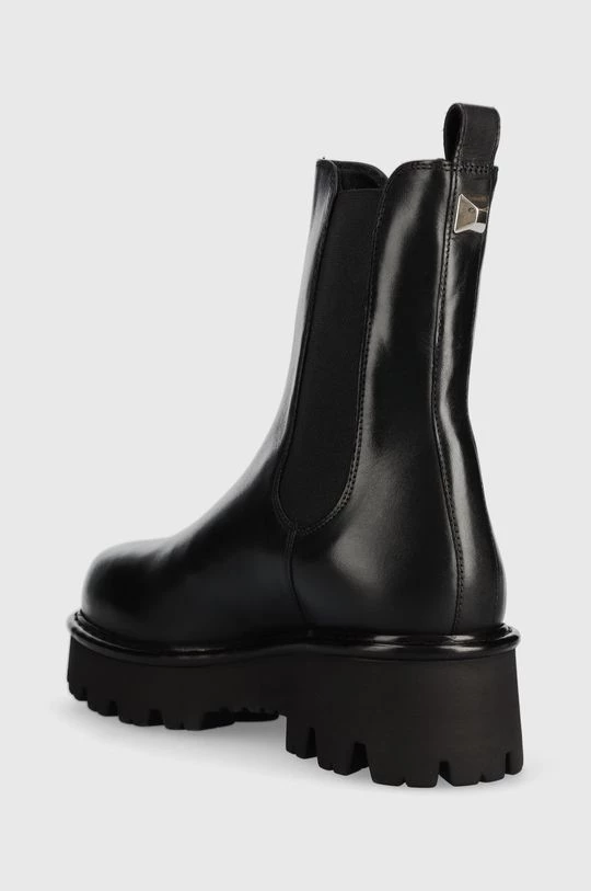 Γυναικεία Μποτάκια Δερμάτινες μπότες τσέλσι Twinset Chelsea χρώμα: μαύρο 5 Γυναικεία Μποτάκια Δερμάτινες μπότες τσέλσι Twinset Chelsea χρώμα: μαύρο - Image 3