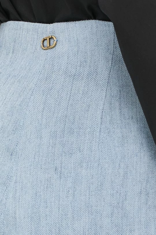 Γυναικεία Σορτς από λινό Twinset μπλε 6 Γυναικεία Σορτς από λινό Twinset μπλε - Image 4