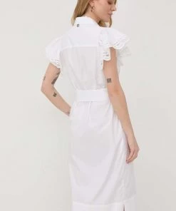 Γυναικεία Φορέματα Φόρεμα Twinset άσπρο, -Twinset Κατάστημα unnamed file 2491