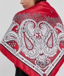 Γυναικεία Φουλάρια Σάλι Twinset χρώμα: κόκκινο