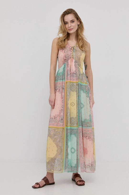 Γυναικεία Φορέματα Φόρεμα Twinset ροζ, 4 Γυναικεία Φορέματα Φόρεμα Twinset ροζ, - Image 2