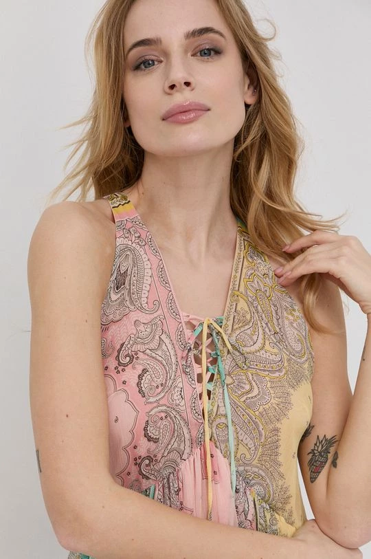 Γυναικεία Φορέματα Φόρεμα Twinset ροζ, 6 Γυναικεία Φορέματα Φόρεμα Twinset ροζ, - Image 4