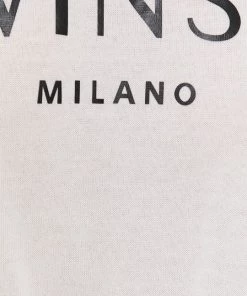 Γυναικεία Κοντομάνικο Βαμβακερό μπλουζάκι Twinset κρεμ -Twinset Κατάστημα unnamed file 2562