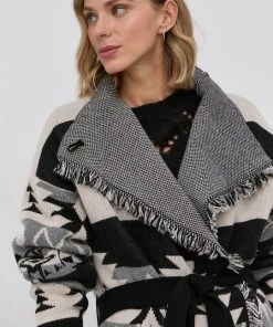 Γυναικεία Με φερμουάρ Ζακέτα από μίγμα μαλλιού Twinset χρώμα: μαύρο 10 Γυναικεία Με φερμουάρ Ζακέτα από μίγμα μαλλιού Twinset χρώμα: μαύρο -Twinset Κατάστημα unnamed file 2570