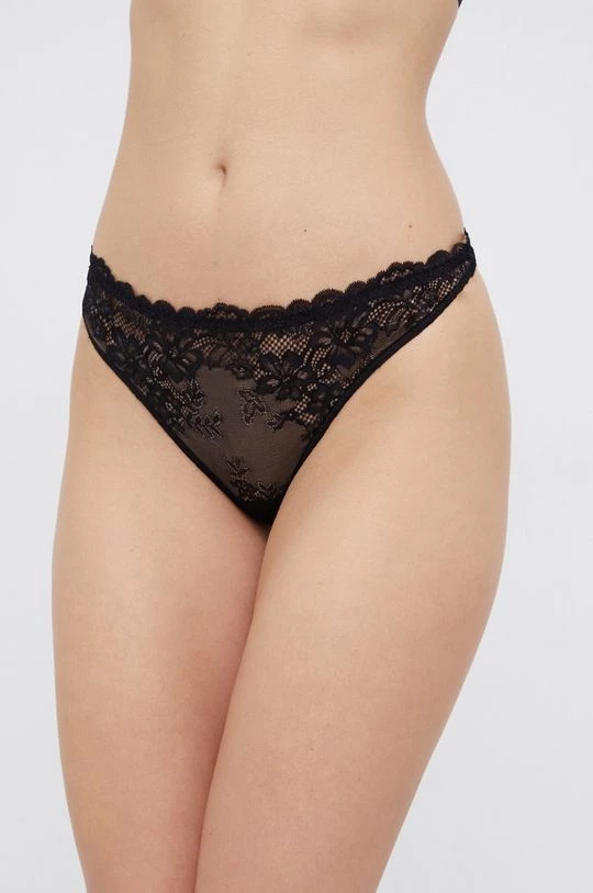 Γυναικεία Σλιπ Στρίνγκ Twinset μαύρο 3 Γυναικεία Σλιπ Στρίνγκ Twinset μαύρο