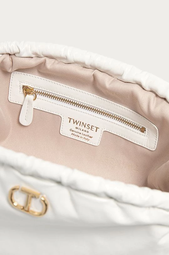 Γυναικεία Τσάντες χειρός Twinset - Τσάντα συμπλέκτη λευκό 7 Γυναικεία Τσάντες χειρός Twinset - Τσάντα συμπλέκτη λευκό - Image 5