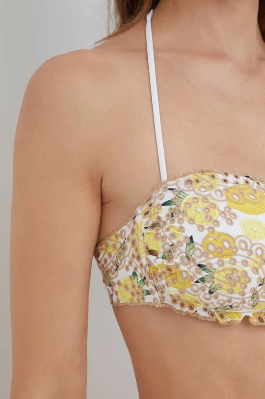 Γυναικεία Μπικίνι Σουτιέν κολύμβησης Twinset κίτρινο 6 Γυναικεία Μπικίνι Σουτιέν κολύμβησης Twinset κίτρινο - Image 4