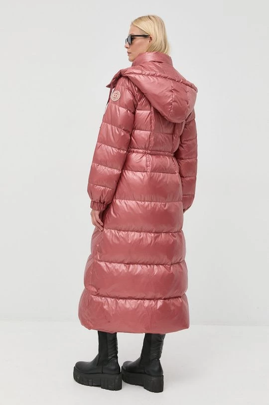 Γυναικεία Μακριά μπουφάν Μπουφάν με επένδυση από πούπουλα Twinset ροζ, 5 Γυναικεία Μακριά μπουφάν Μπουφάν με επένδυση από πούπουλα Twinset ροζ, - Image 3