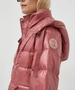 Γυναικεία Μακριά μπουφάν Μπουφάν με επένδυση από πούπουλα Twinset ροζ, 11 Γυναικεία Μακριά μπουφάν Μπουφάν με επένδυση από πούπουλα Twinset ροζ, -Twinset Κατάστημα unnamed file 266