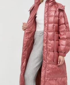 Γυναικεία Μακριά μπουφάν Μπουφάν με επένδυση από πούπουλα Twinset ροζ, 13 Γυναικεία Μακριά μπουφάν Μπουφάν με επένδυση από πούπουλα Twinset ροζ, -Twinset Κατάστημα unnamed file 268
