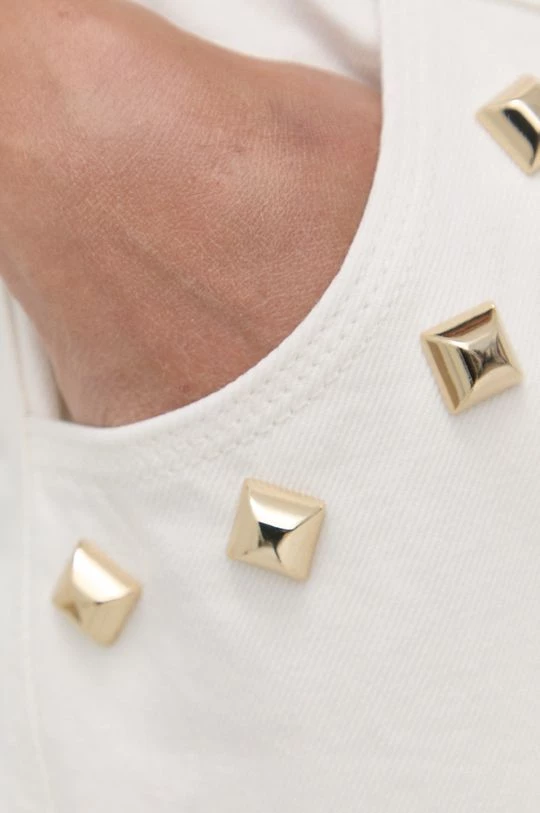 Γυναικεία Relaxed Τζιν παντελονι Twinset χρώμα: άσπρο 6 Γυναικεία Relaxed Τζιν παντελονι Twinset χρώμα: άσπρο - Image 4