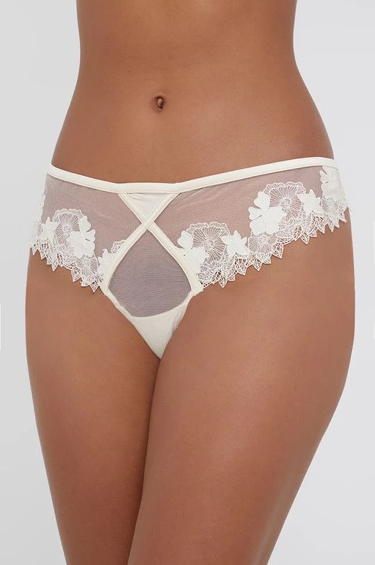 Γυναικεία Σλιπ Στρίνγκ Twinset κρεμ 3 Γυναικεία Σλιπ Στρίνγκ Twinset κρεμ