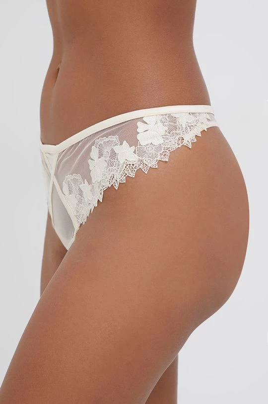 Γυναικεία Σλιπ Στρίνγκ Twinset κρεμ 4 Γυναικεία Σλιπ Στρίνγκ Twinset κρεμ - Image 2