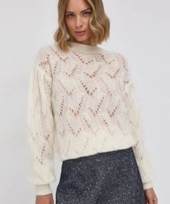 Γυναικεία Χωρίς φερμουάρ Μάλλινο πουλόβερ Twinset χρώμα: διάφανο