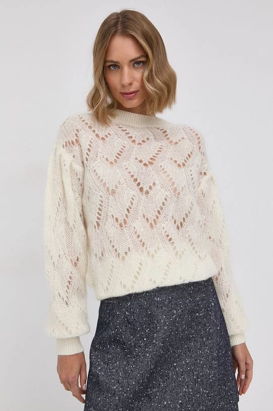 Γυναικεία Χωρίς φερμουάρ Μάλλινο πουλόβερ Twinset χρώμα: διάφανο 3 Γυναικεία Χωρίς φερμουάρ Μάλλινο πουλόβερ Twinset χρώμα: διάφανο