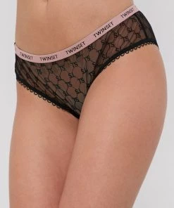 Γυναικεία Σλιπ Twinset μαύρο