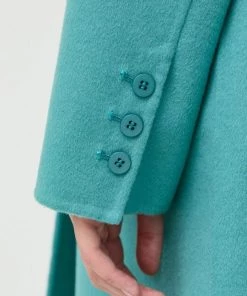 Γυναικεία Παλτά Παλτό από μείγμα μαλλιού Twinset τιρκουάζ, 12 Γυναικεία Παλτά Παλτό από μείγμα μαλλιού Twinset τιρκουάζ, -Twinset Κατάστημα unnamed file 273