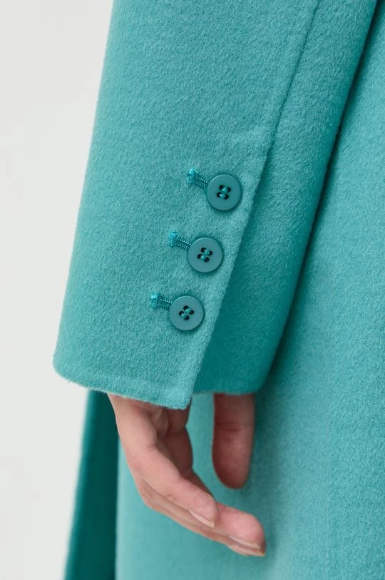 Γυναικεία Παλτά Παλτό από μείγμα μαλλιού Twinset τιρκουάζ, 7 Γυναικεία Παλτά Παλτό από μείγμα μαλλιού Twinset τιρκουάζ, - Image 5