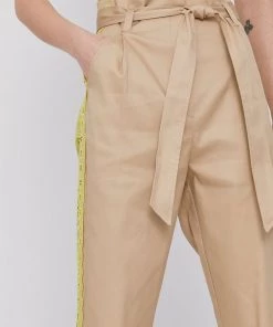 Γυναικεία Υφασμάτινα Παντελόνι Twinset χρώμα: μπεζ 10 Γυναικεία Υφασμάτινα Παντελόνι Twinset χρώμα: μπεζ -Twinset Κατάστημα unnamed file 2745