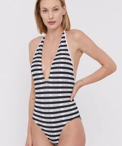 Γυναικεία Ολόσωμα Μαγιό Twinset μαύρο