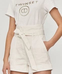 Twinset Κατάστημα 27 Γυναικεία Twinset - Σορτς σαρκώδες χρώμα