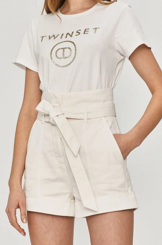 Γυναικεία Twinset - Σορτς σαρκώδες χρώμα 3 Γυναικεία Twinset - Σορτς σαρκώδες χρώμα